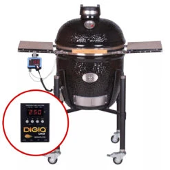 Monolith Classic BBQ Guru Pro 2.0 Inkl. Gestell & Seitentische, Schwarz + DigiQ DX3 -Petromax Verkaufsgeschäft 36f56dbaba2b4b96a9ada72c0b53a269