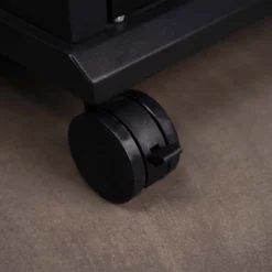 SANTOS S-518 Mit Seiten- Und Heckbrenner, Schwarz, Inkl. Drehspieß, Rostheber & Silikonablage & Graviertes ZWILLING Pro Messer -Petromax Verkaufsgeschäft 90193aa3f455a2c574be3d6d5b087b57