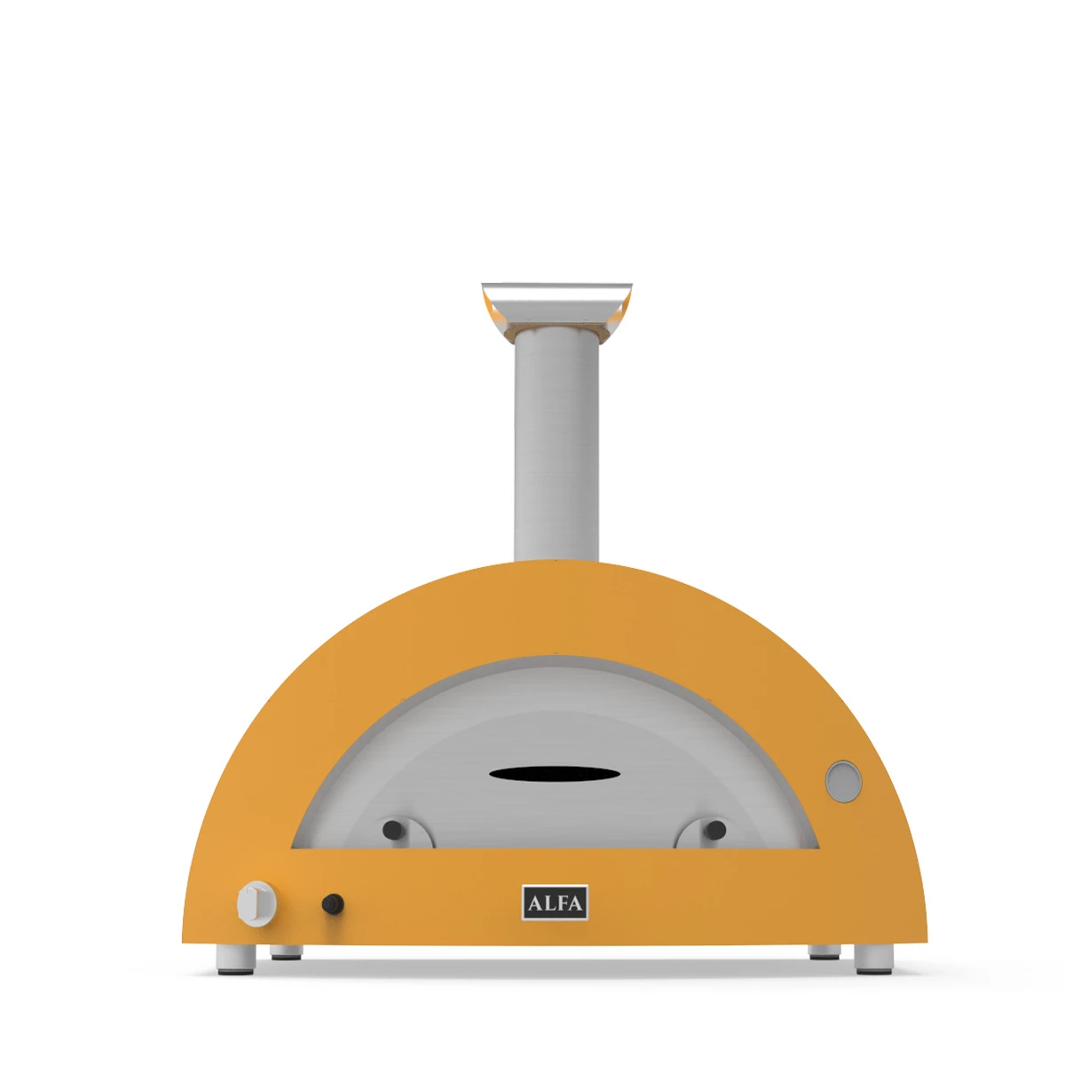 Alfa Forni Gas Pizzaofen Allegro Moderno Gelb 3 Alfa Forni Gas Pizzaofen Allegro Moderno Gelb – Bild 3