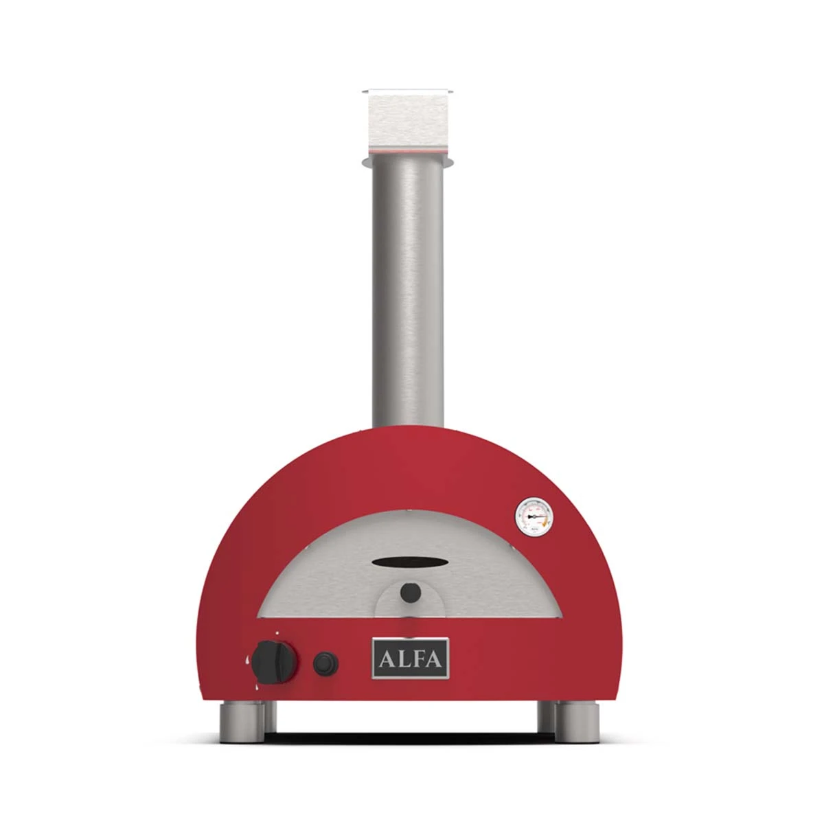 Alfa Forni Pizzaofen Moderno Portable, Gas, Antik Rot 1 Alfa Forni Pizzaofen Moderno Portable, Gas, Antik Rot