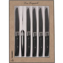 Lou Laguiole Steakmesser Serie Pro In Magnetbox 6 Stück -Petromax Verkaufsgeschäft ll steakmesser pro 6stk 7b826327f8ddfd0070077fb803838e18