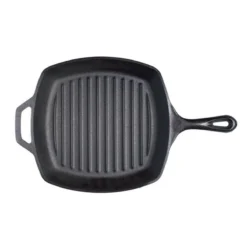 Lodge Gusseisen Grillpfanne Eckig, 26 X 26 Cm