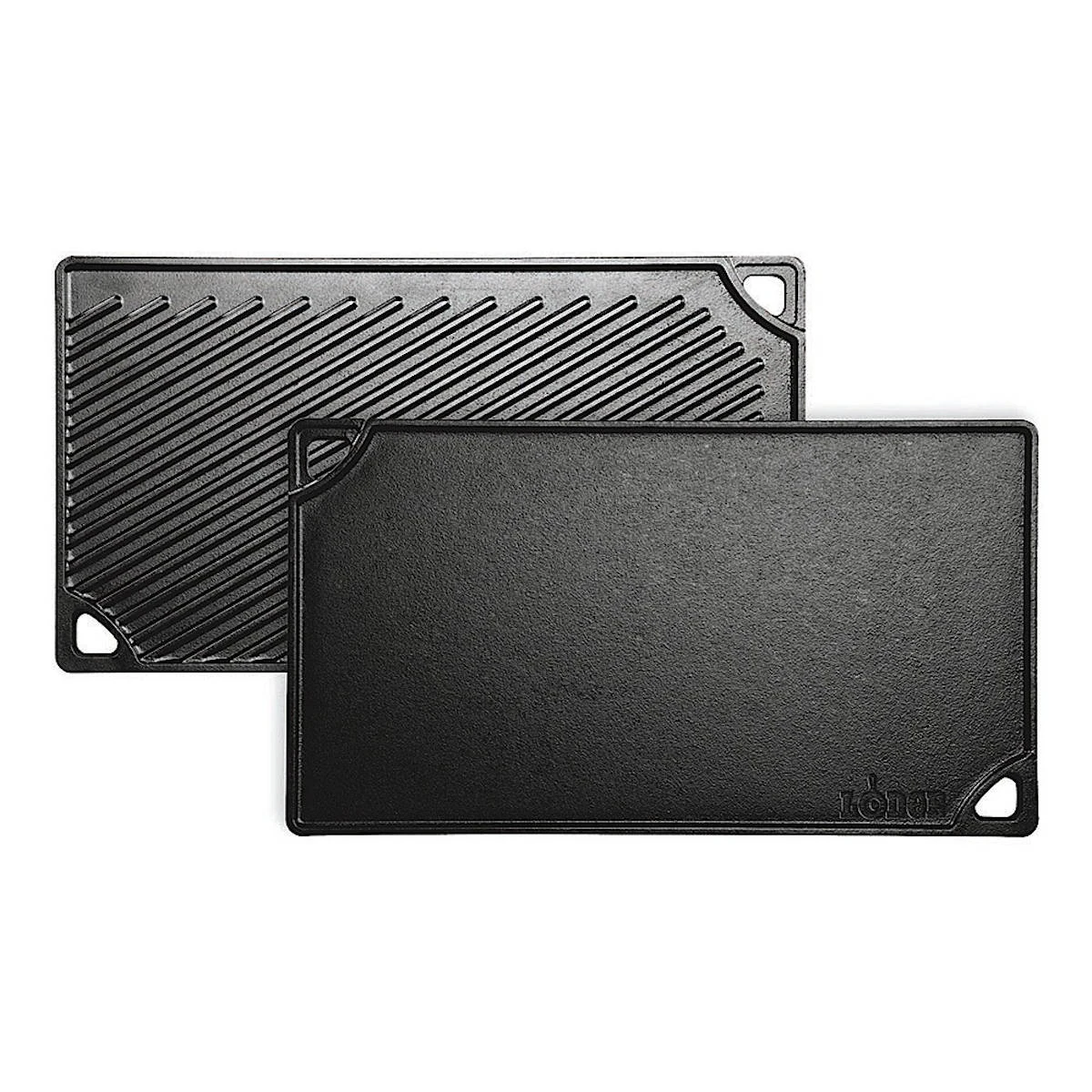 Lodge Gusseisen Wendeplatte, 44,5 X 24 Cm 1 Lodge Gusseisen Wendeplatte, 44,5 X 24 Cm