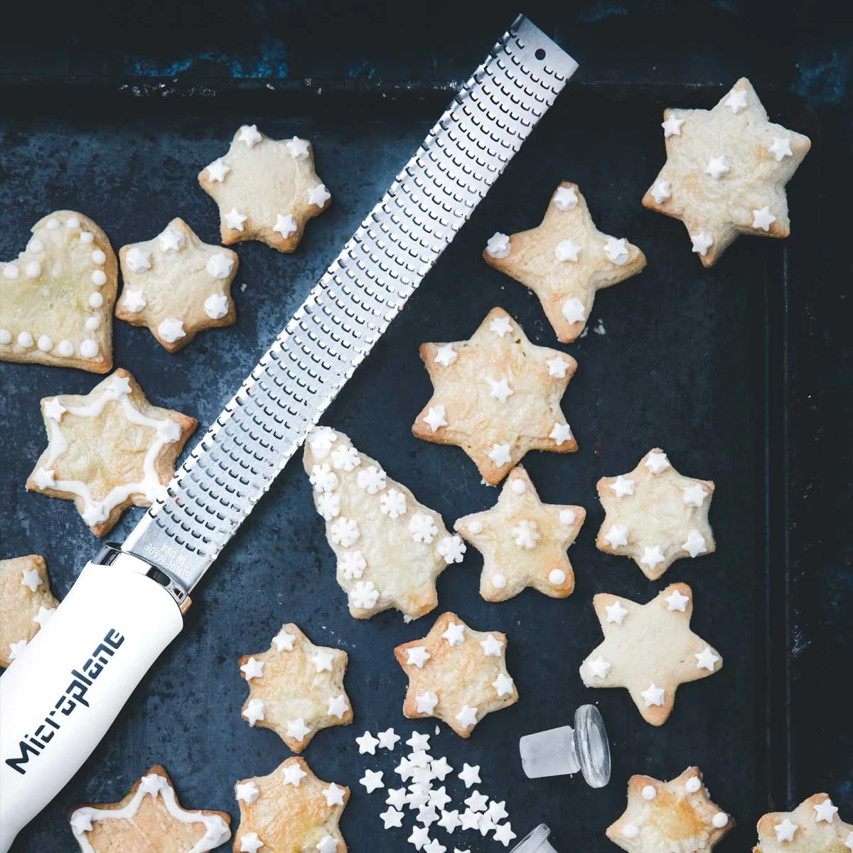 Microplane Premium Reibe / Zester, Weiß 4 Microplane Premium Reibe / Zester, Weiß – Bild 4