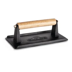 Napoleon Gusseisen Fleischbeschwerer Und Burgerpresse, 21 X 11 Cm