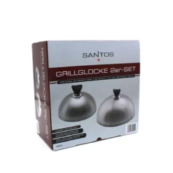 SANTOS Grillglocke Edelstahl, 2er Set -Petromax Verkaufsgeschäft santos grillglocke edelstahl 2er set 634eb8c12fff652f946baa6c3c69ed15