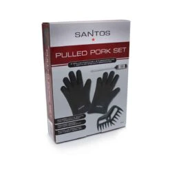 SANTOS Pulled Pork Set, 3-teilig | Pulled Beef | Fleischkrallen Set -Petromax Verkaufsgeschäft santos pulled pork set 5 teilig verpackung ccf41110dad1b7b6cfa7bfcacfef0008