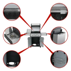 SANTOS S-301 Mit Seitenkocher, Edelstahl -Petromax Verkaufsgeschäft santos s 301 edelstahl db4f4a8a13903fb7d51e29c6ee5aa30d